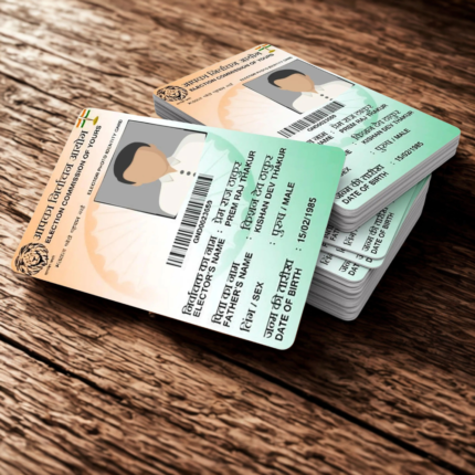 Voter ID PVC Card